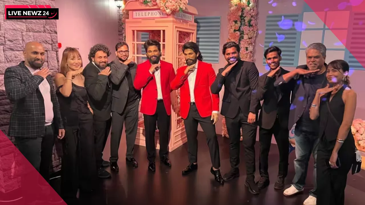 Allu Arjun Wax Statue At Madame Tussauds तस्वीरें खूब चर्चा में रहीं।