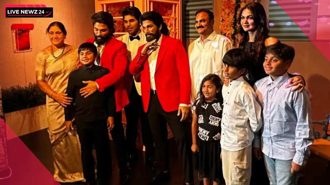 Allu Arjun Wax Statue At Madame Tussauds तस्वीरें खूब चर्चा में रहीं।