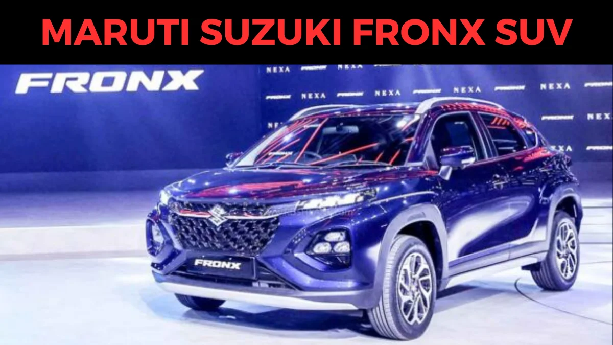 MARUTI SUZUKI FRONX SUV LiveNewz24.com