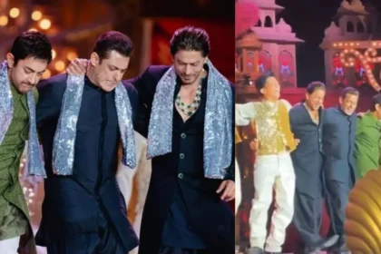 Salman-Shahrukh-Amir Teeno Khan Ek Sath Stage Par अनंत अम्बानी-राधिका मर्चेंट प्रे-वेडिंग पर तीनो खान आये एक साथ स्टेज पर हुआ बड़ा धमाल!