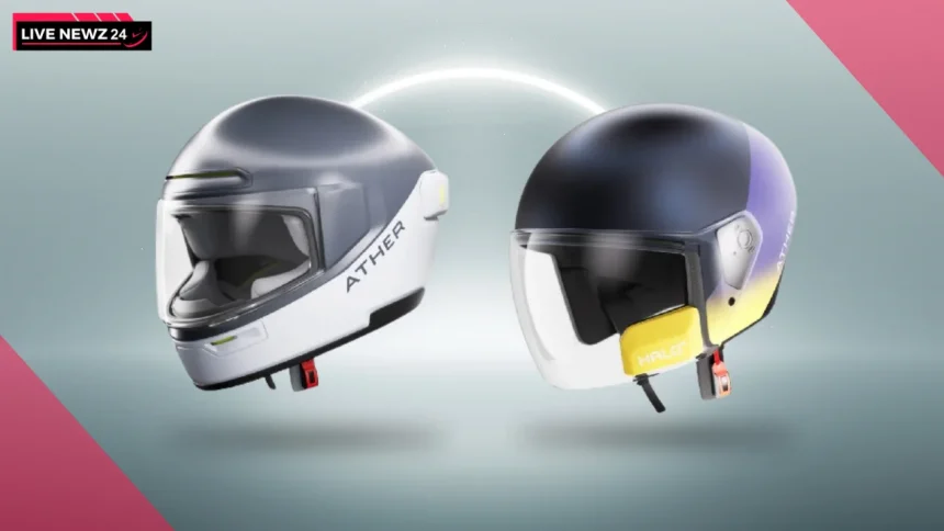 Ather Halo Smart Helmet की मार्किट में एंट्री, यहाँ जानिए इसकी अनूठी विशेषताएं