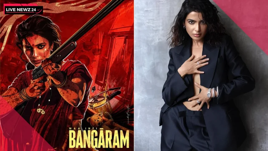 Bangaram सामंथा की अपकमिंग मूवी 'बंगारम' का धांसू ऐलान, सामने आया पोस्टर
